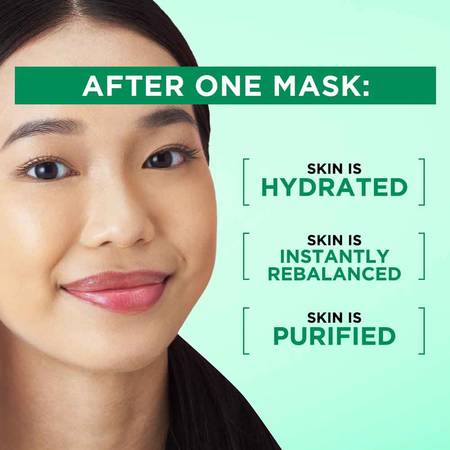 Garnier Hydra Bomb Green Tea Serum Sheet Mask 32g