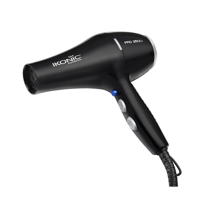 Ikonic Pro 2500+ Hair Dryer (Black)
