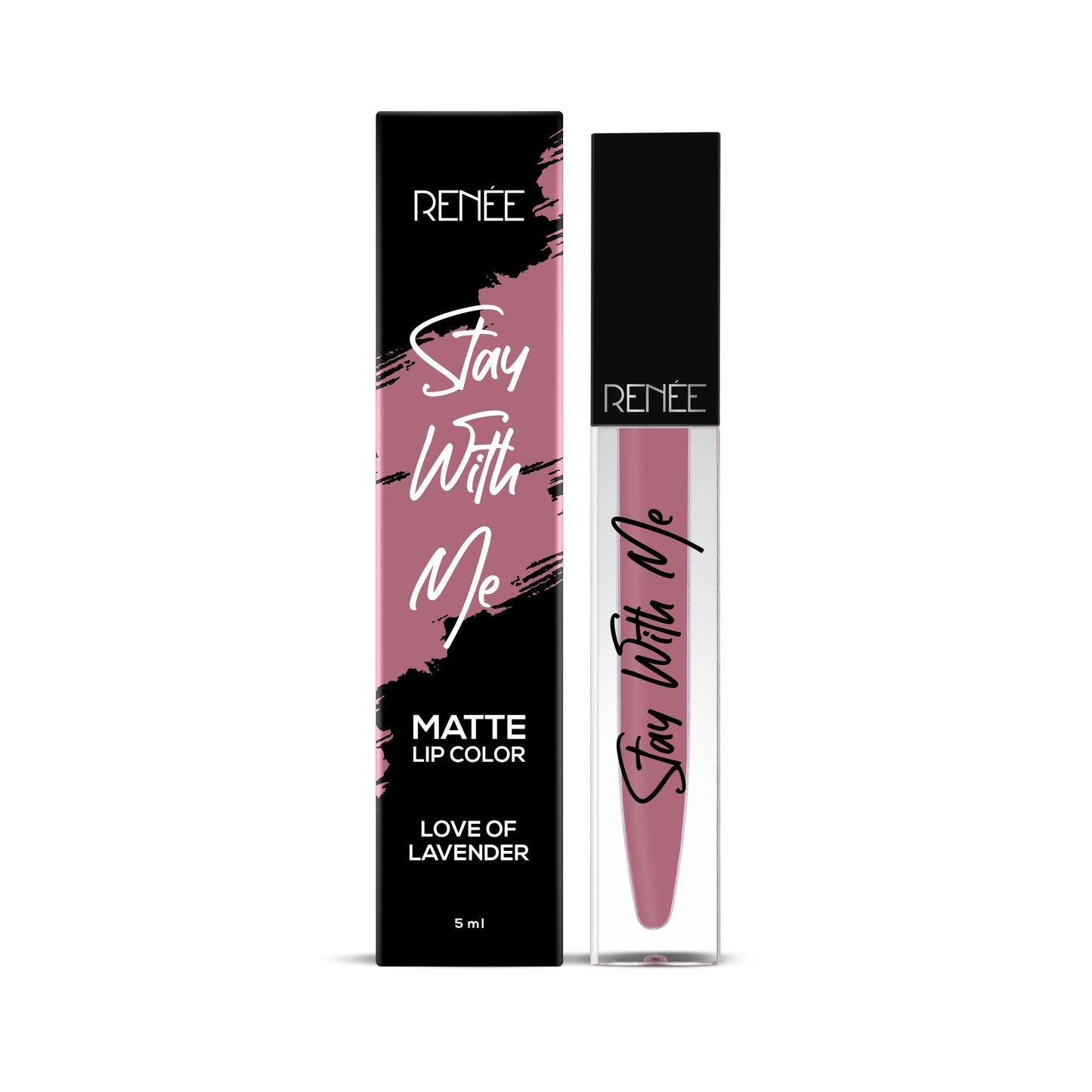 Renee Stay With Me Matte Liquid Lip Color 5ml - Love Of Lavender