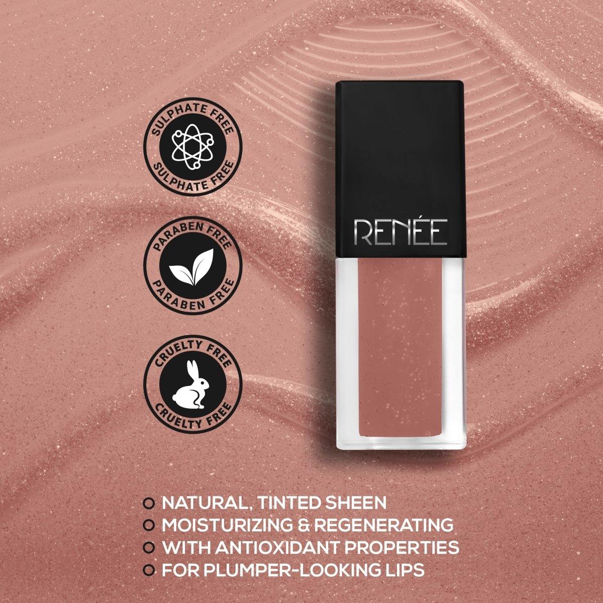 Renee See Me Shine Lip Gloss 2.5ml - Nice And Nude