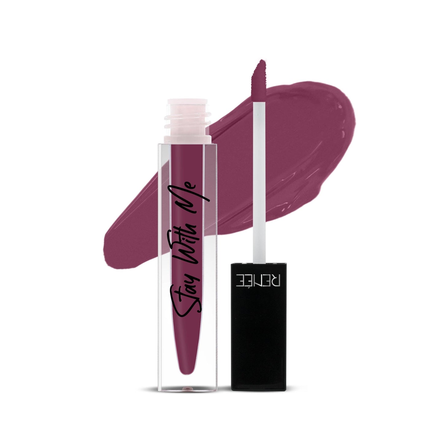Renee Stay With Me Matte Liquid Lip Color 5ml - Passion For Grape