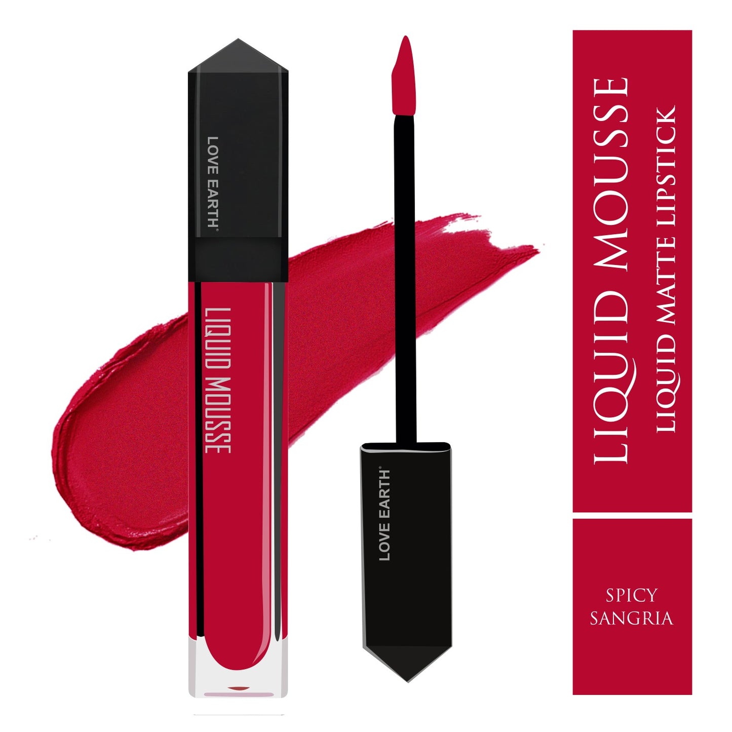 Love Earth Liquid Lipstick - Spicy Sangria