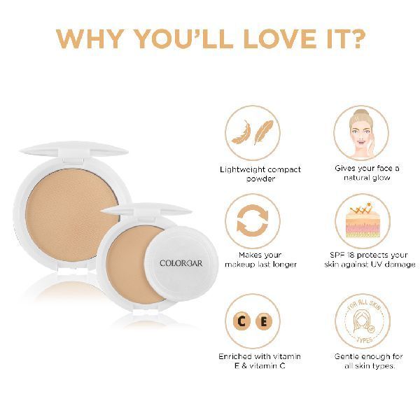 Colorbar Radiant White Uv Fairness Compact Powder