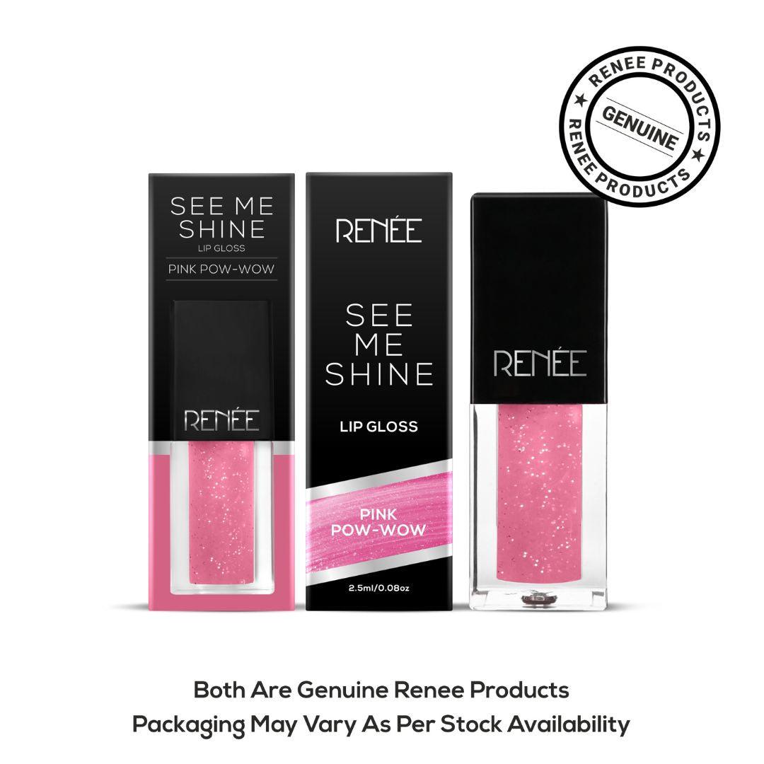 Renee See Me Shine Lip Gloss 2.5ml - Pink Pow Wow