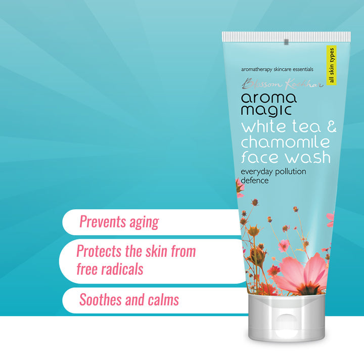Aroma Magic White Tea & Chamomile Face Wash - 100ml