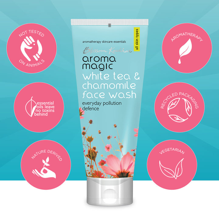 Aroma Magic White Tea & Chamomile Face Wash - 100ml