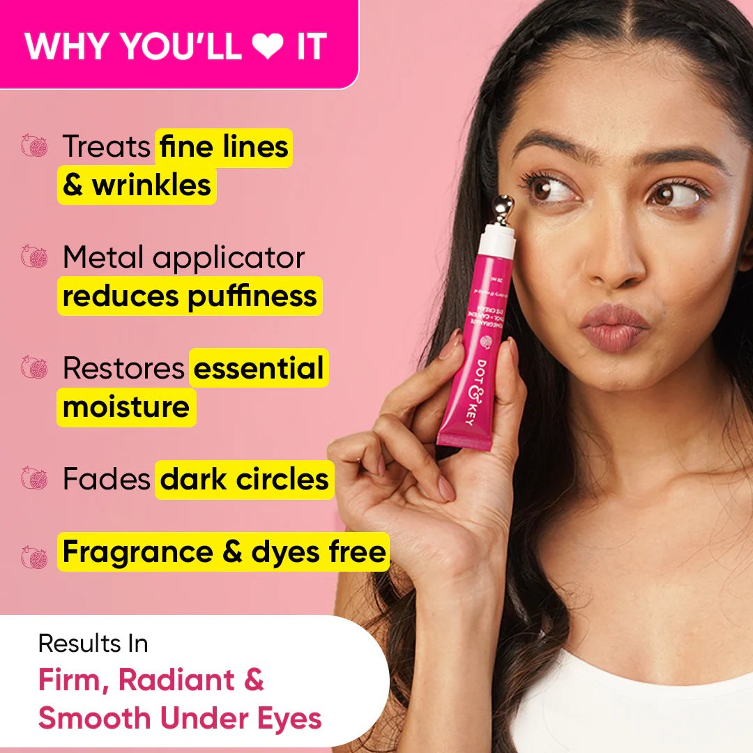 DOT & KEY POMEGRATNATE RETINOL + CAFFINE EYE CREAM 20ML