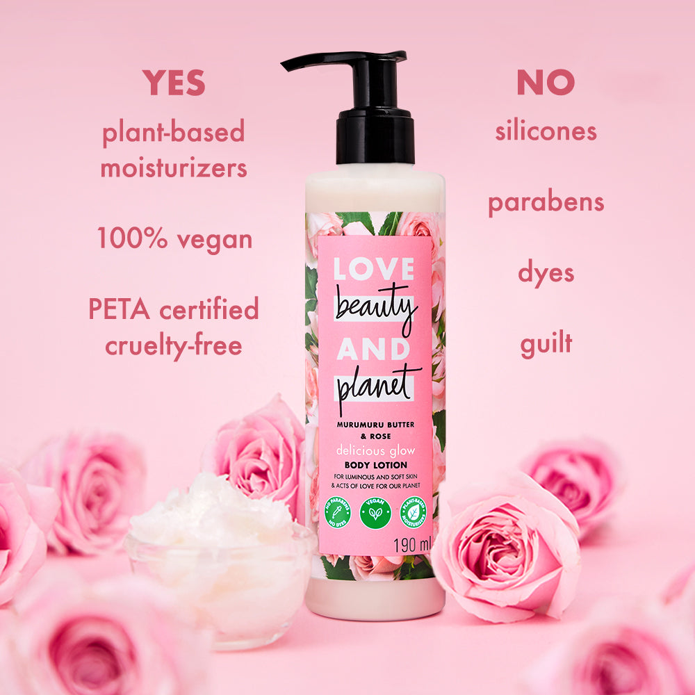 Love Beauty & Planet Murumuru Butter & Rose Body Lotion - 190ml