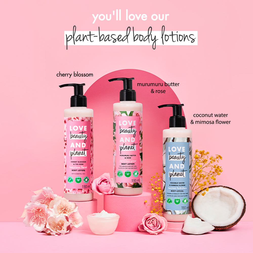 Love Beauty & Planet Murumuru Butter & Rose Body Lotion - 190ml