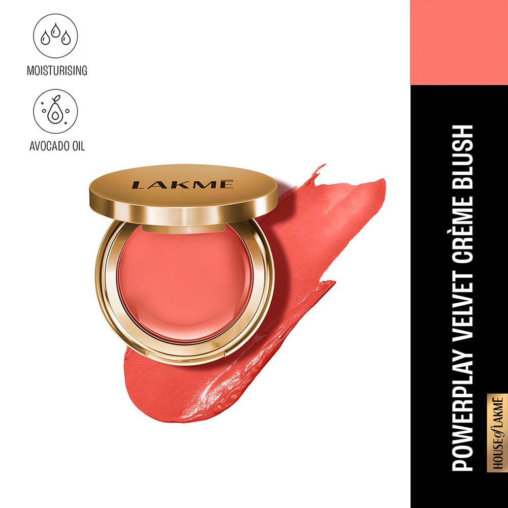 LAKME POWERPLAY VELVET CREME BLUSH