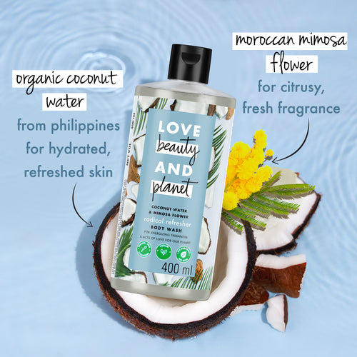 Love Beauty & Planet Coconut Water & Mimosa Sulfate Free Body Wash - 200ml