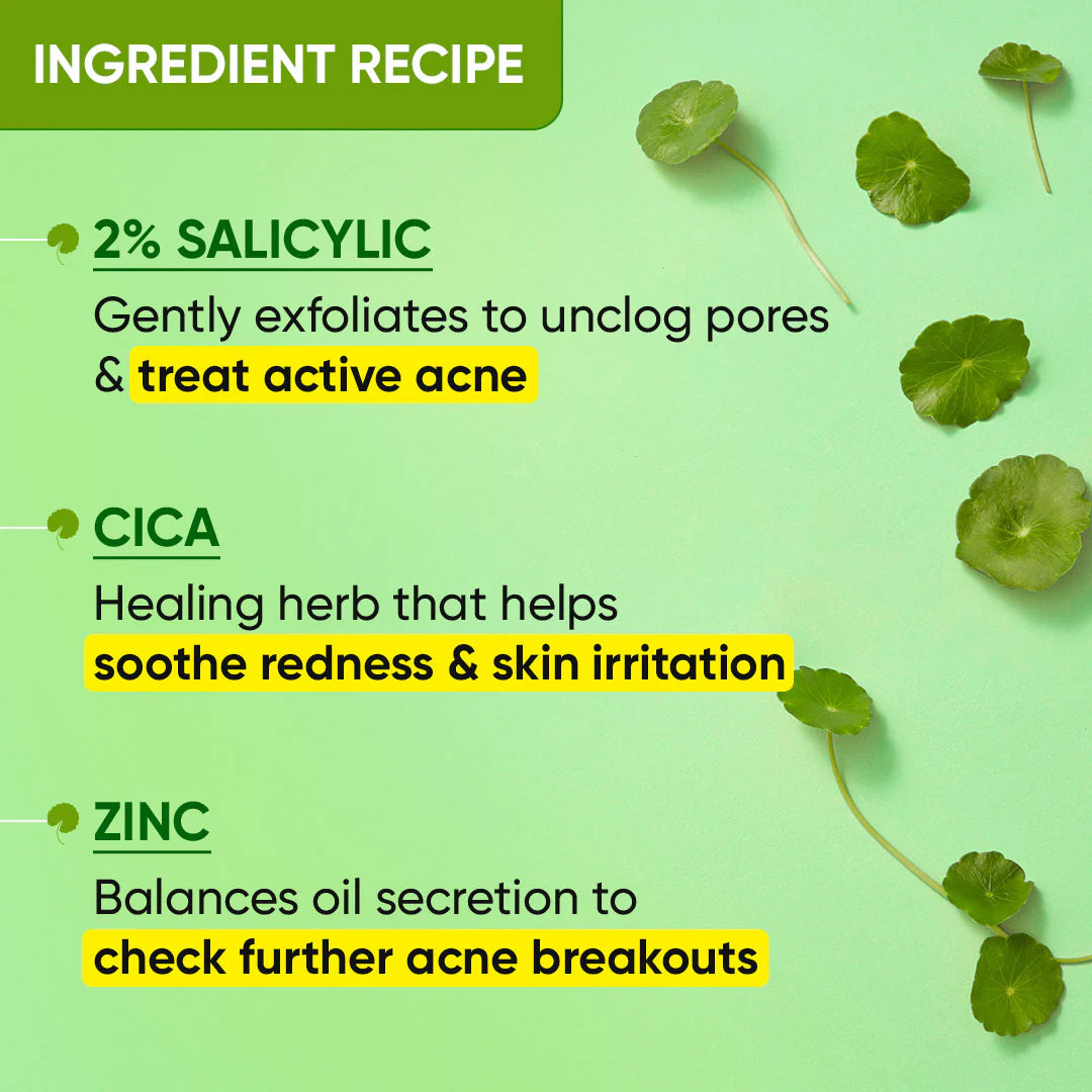 DOT & KEY CICA & CACTUS 2% SALICYLIC + ZINC SKIN CLEARING SERUM 30ML