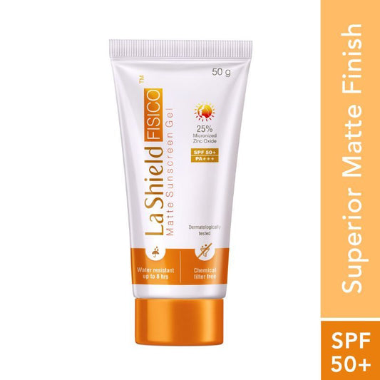 La Shield Fisico Matte Sunscreen Gel SPF 50+ PA+++