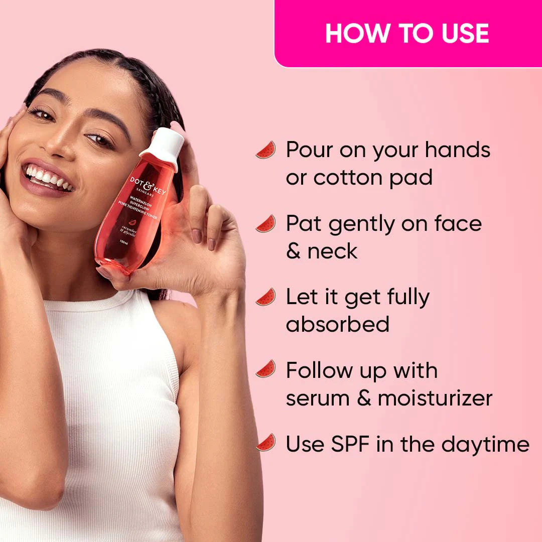 DOT & KEY WATERMELON SUPERGLOW PORE TIGHTENING TONER 150ML