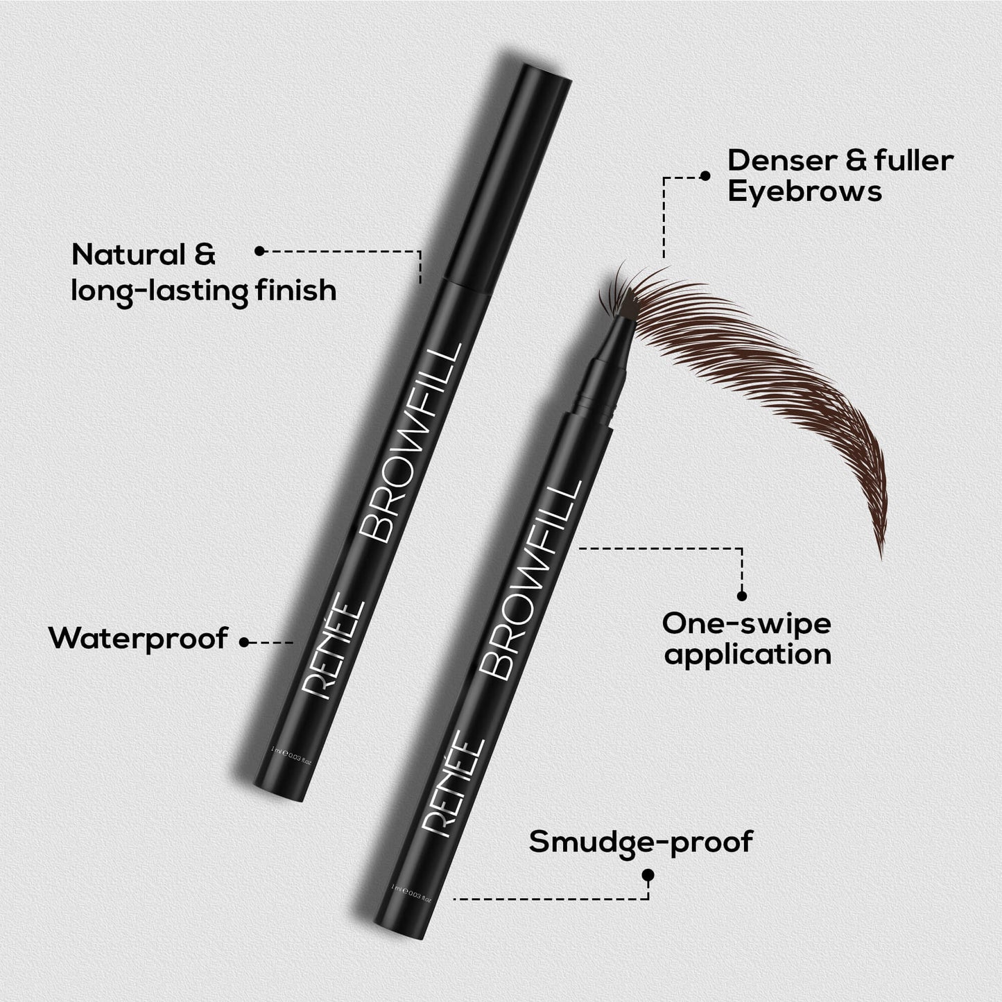 RENEE Browfill Eyebrow Pen, 1 Ml