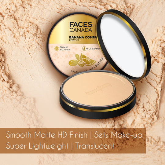 Facescanada Banana Compact Powder