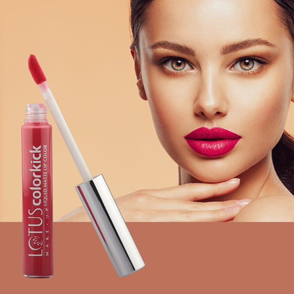 Lotus Colorkick Liquid Matte LipColor CLM06 - 6g