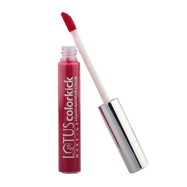 Lotus Colorkick Liquid Matte LipColor CLM12 - 6g