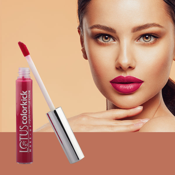 Lotus Colorkick Liquid Matte LipColor CLM12 - 6g