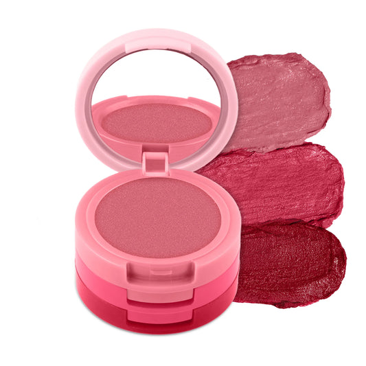 RENEE Glam Stack 3-In-1 Lip & Cheek Tint (Pink)