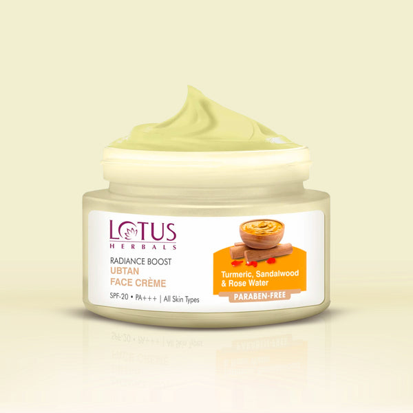 Lotus Herbals Radiance Boost Ubtan Face Cream - 50G
