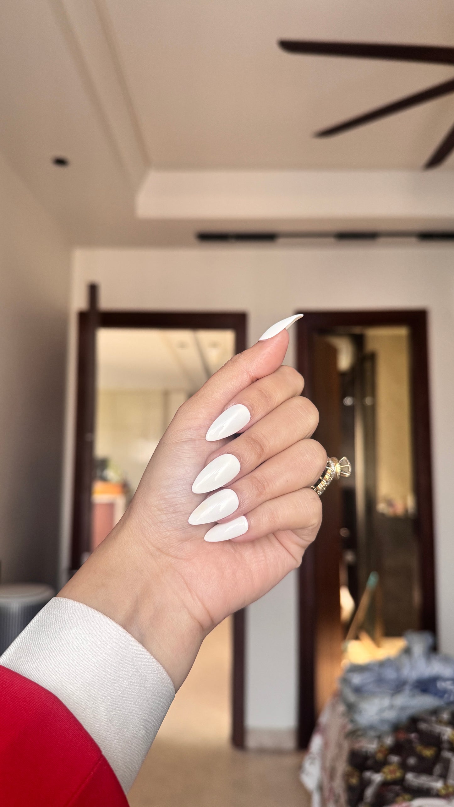 White nails
