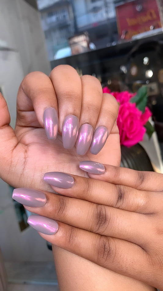 Mettalic Holographic Chrome - Ballerina