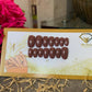 Chocolate Brown - Oval
