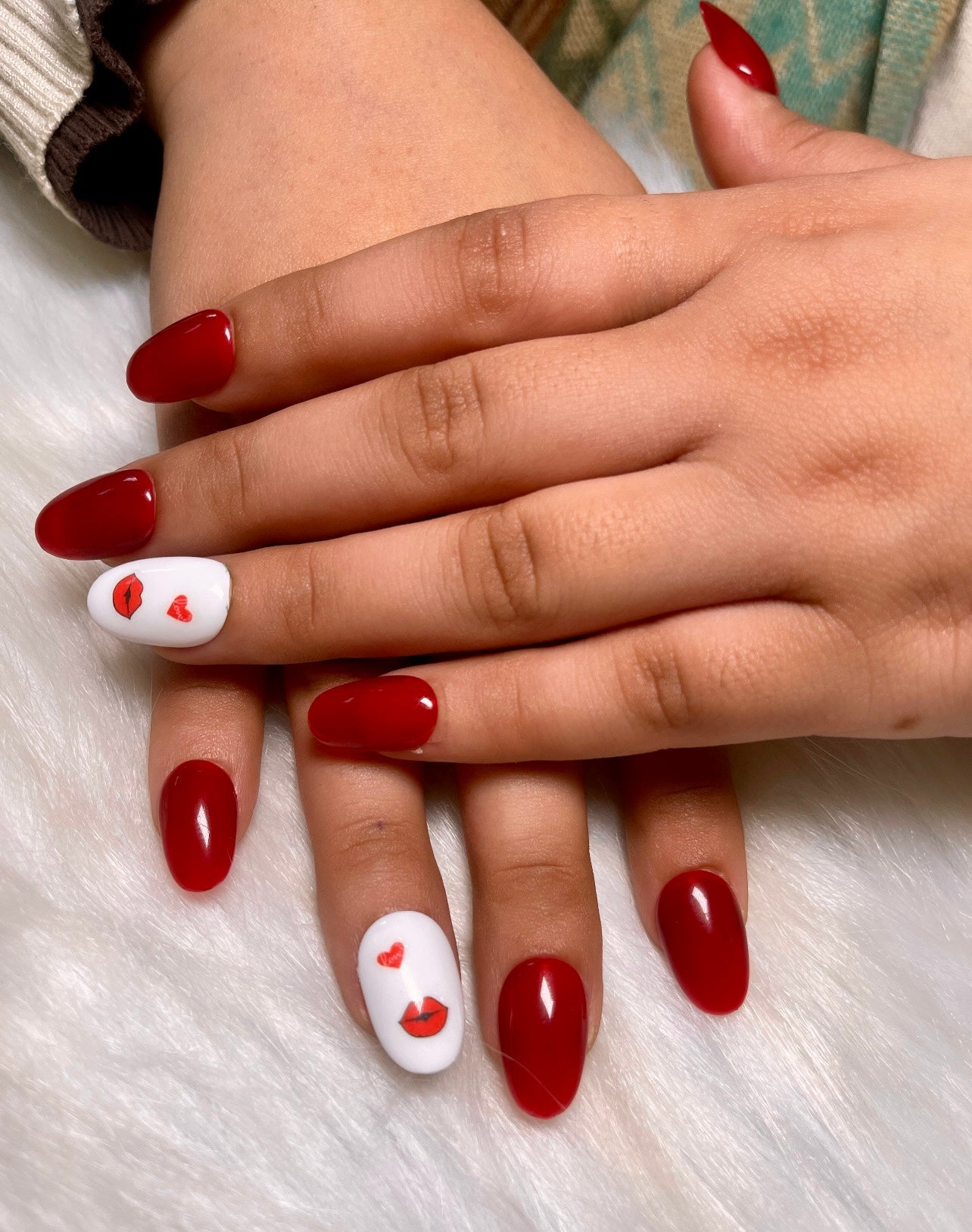 Red Valentine’s Nails