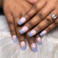 Blue Ombre - Short Square