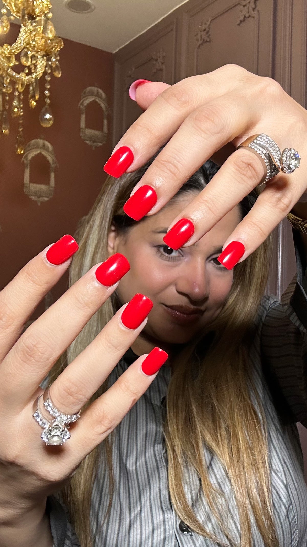 Geet's Iconic Red