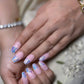 pink miller nails