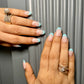 celestial french nails
