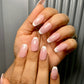 french shimmer nails