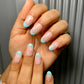 celestial french nails