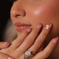 PINK GOLD WITH 3D FLOWER