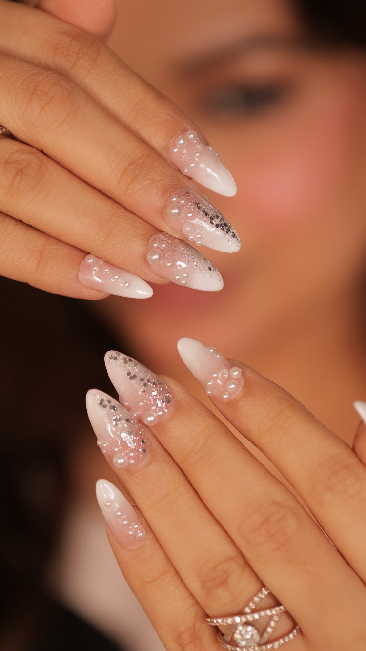 Basic ombré with pearls