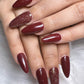 Maroon Shimmer Almond