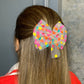 Multi polka dots Bow