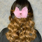 Pink Organza bow