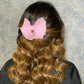 Pink Organza bow