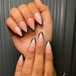 French Black Met Gala - Short Almond