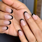Black French - Oval