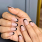 Black French - Oval