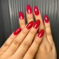 Classic Red Nails