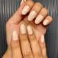 Butter Beige Nails