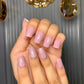 soft mauve nails