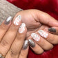 Floral Sparkle - Oval