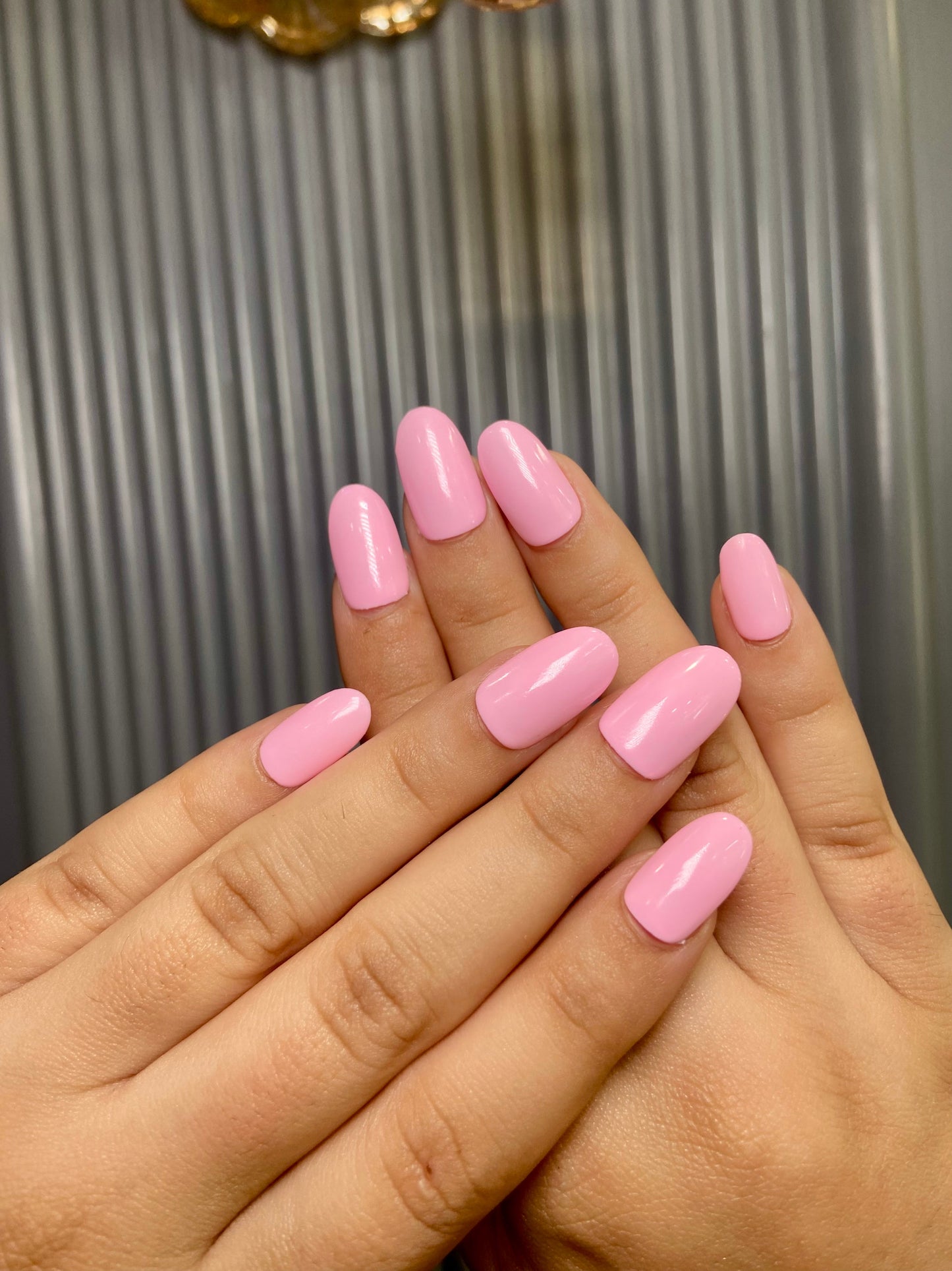 barbie pink nails