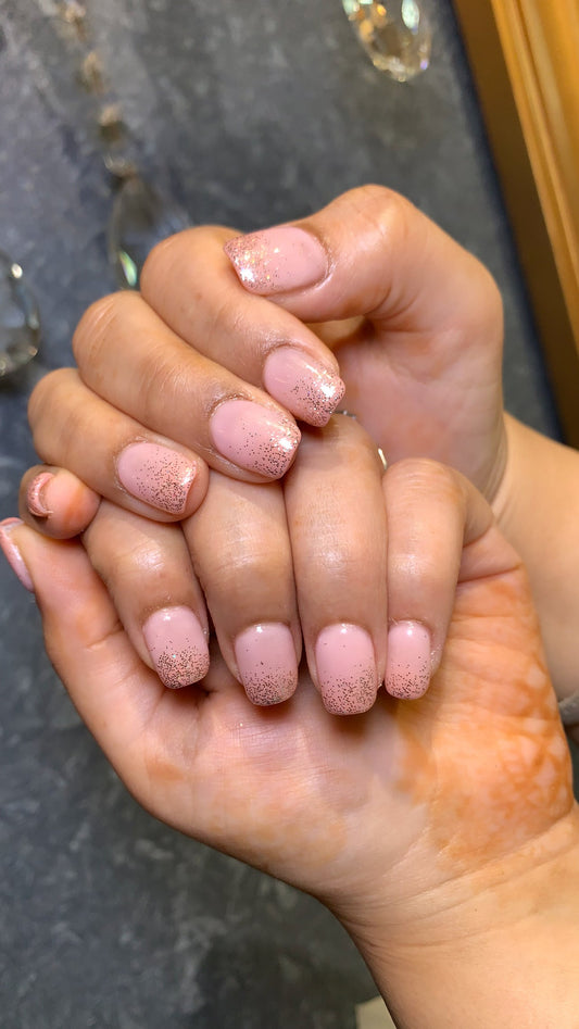 Mystical Nude Shimmer - Short Square